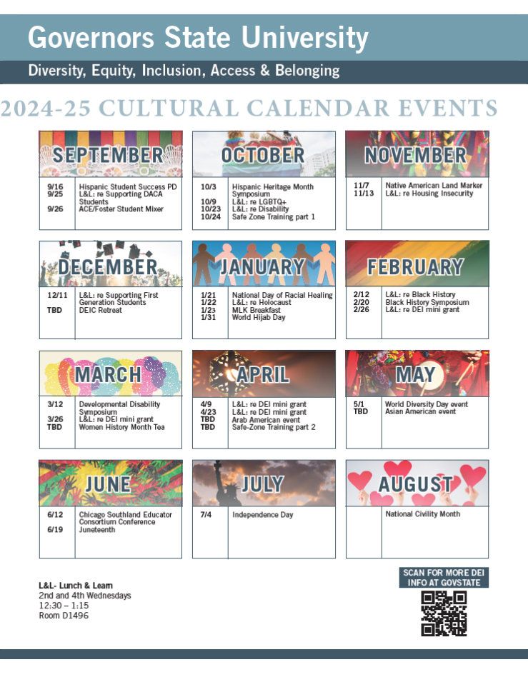 2024-2025 CALENDAR EVENTS